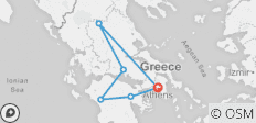  Die Wunder des antiken Griechenlands - 7 Tage - 6 Destinationen 