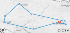  Circuit des hauts lieux du Népal - 12 jours - 11 destinations 