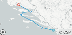  Segeln in Kroatien - Von Dubrovnik nach Split (Die nördliche Entdeckung) - 7 Destinationen 