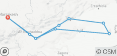  Aventura de 3 días en el Alto Atlas y el Sáhara - 10 destinos 