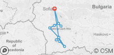  Gipfel und Seen des Rila- und Pirin-Gebirges - selbstgeführte Wandertour; alle Bodentransfers inklusive - 14 Destinationen 