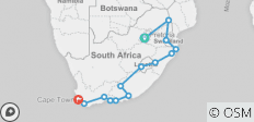  Zuid-Afrikaanse Verkenner - Zuid - Kamperen &amp; Verblijven - 14 bestemmingen 