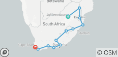  South African Explorer 2026 - Circuit confortable en petit groupe - 12 destinations 
