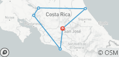  Die Essenz Costa Ricas – Reisepaket mit Nationalpark Manuel Antonio - 6 Destinationen 