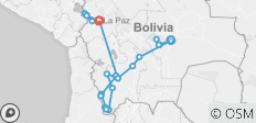  Les points forts de la Bolivie - 22 destinations 