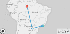  Rio to the Amazon Air-Expedition 16D/15N - 6 destinations 