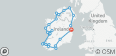  Ultimative Irland Kleingruppenreise - 10 Tage - 23 Destinationen 