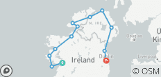  Circuito en grupo pequeño de 6 días por el salvaje oeste y el norte de Irlanda - 13 destinos 