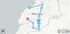 Marokkos Gipfel und Täler - Wanderreise - 17 Destinationen 