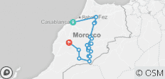  Marokkos Gipfel und Täler - Wanderreise - 17 Destinationen 