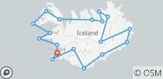  Island Gruppen Überlandtour - 19 Destinationen 