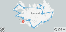  Circuit terrestre en groupe en Islande - 22 destinations 