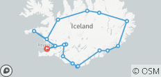  10 day Guided tour | Iceland Complete - 18 destinations 