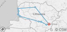  Litauen Privatrundreise - 7 Tage - 10 Destinationen 