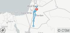  Een week in Jordanië - 10 bestemmingen 