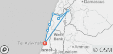  Caesarea, Galiläa &amp; Golan - 3 Tage - 8 Destinationen 