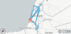  Klassische Israel Rundreise - 7 Tage - 19 Destinationen 