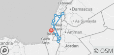  Circuit juif en Israël, 4 jours - 10 destinations 