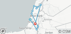  Jüdisches Israel - 5 Tage - 10 Destinationen 