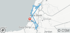  Jewish Israel Tour Package, 5 Days - 11 destinations 
