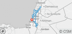  Jüdisches Israel - 7 Tage - 14 Destinationen 