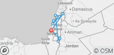  Jüdisches Israel - 8 Tage - 11 Destinationen 