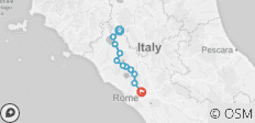  Wandern am Via Francigena: Orvieto nach Rom - 9 Destinationen 