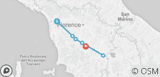  Wandern am Via Francigena: Lucca nach Siena - 6 Destinationen 