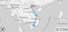  Vietnam – Wandern, Fahrrad und Kajak - 7 Destinationen 