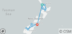  Neuseeland Entdeckungsreise - 14 Destinationen 