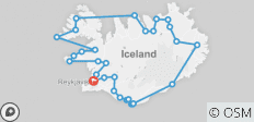  Große Island Rundreise - 13 Tage - 32 Destinationen 