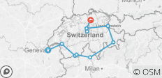  Glorious Switzerland (Classic, 8 Days) - 11 destinations 