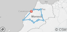 Schätze von Marokko - 12 Destinationen 