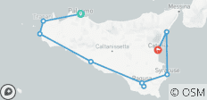  Sicily in Depth (Classic, End Catania) - 10 destinations 
