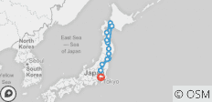  North Japan - 16 destinations 