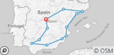  Viaje de 10 días a Madrid con Andalucía y Costa Mediterránea - 12 destinos 