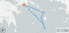  Greek Island Hopping (Standard, 11 Days) - 6 destinations 
