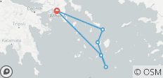  Excursion dans les îles grecques (Standard) - 6 destinations 