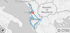  Albanien Entdeckungsreise - 15 Destinationen 