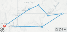  Circuito de 3 días a los parques nacionales del suroeste de Estados Unidos desde Las Vegas - 7 destinos 