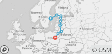  Baltische Hauptstädte - 13 Destinationen 