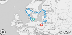  Skandinavien &amp; Baltikum Rundreise - 22 Destinationen 