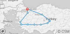  Turkey - 16 destinations 