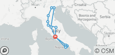  Italien Kostprobe - 10 Tage - 16 Destinationen 