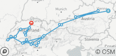  Switzerland and Austria (2025 Onward) - 23 destinations 