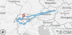  Schweiz und Österreich (13 Tage) - 13 Destinationen 