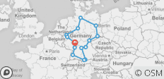  Das Beste aus Deutschland (inkl. Oberammergau, 12 Tage) - 14 Destinationen 