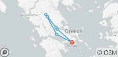  Greece on a Shoestring - 8 destinations 