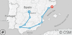  Ruta de 9 días desde Barcelona por Andalucía y la Costa Mediterránea - 10 destinos 