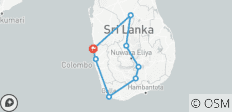  Das Beste aus Sri Lanka Entdeckungsreise - 8 Tage - 8 Destinationen 
